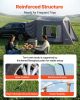 Large SUV Tent for 5â€“9 Person, 10.6 x 8 FT All-Season SUV Tailgate Tent with Ventilated Door & Mesh Windows
