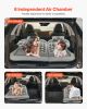 Car Air Mattress, Inflatable Car Camping Mattress, Flocking Thickened Travel Beds, Comfortable and Durable Portable Sleeping Pad with Air Pump, Nozzle
